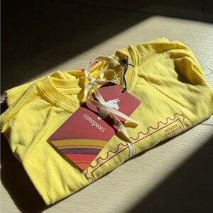 Cotopaxi Women’s Size S Boulder Colorado Graphic Tee Yellow NWT